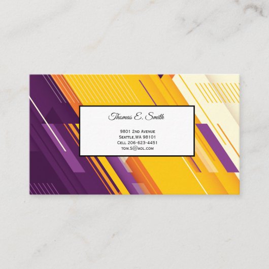 Visitekaartje Contactkaartje (Voorkant)