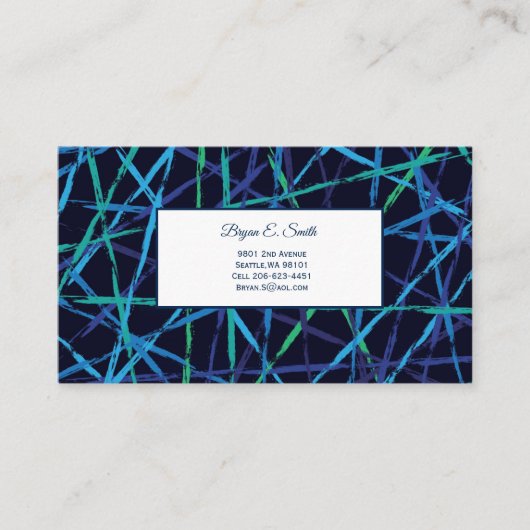 Visitekaartje Contactkaartje (Voorkant)