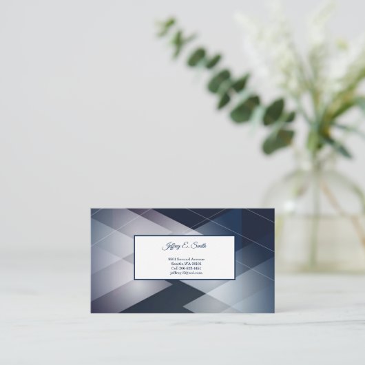 Visitekaartje Contactkaartje (Staand voorkant)