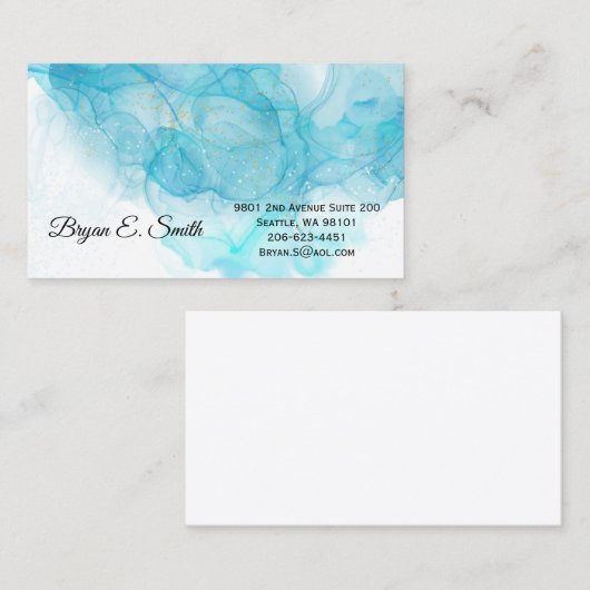 Visitekaartje Contactkaartje (Voorkant / Achterkant)