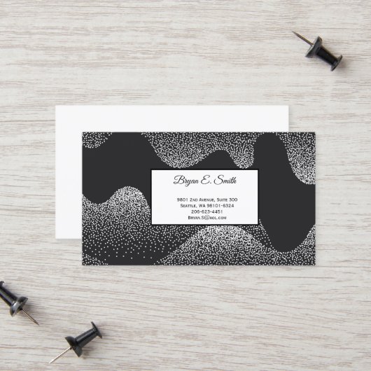 Visitekaartje Contactkaartje (Voorkant / Achterkant in situ)