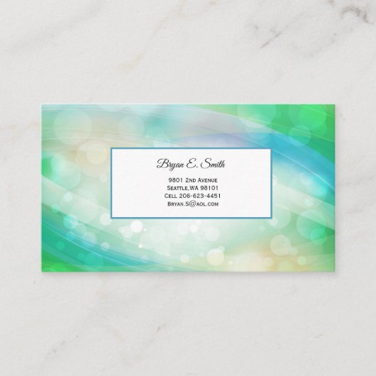 Visitekaartje Contactkaartje (Voorkant)