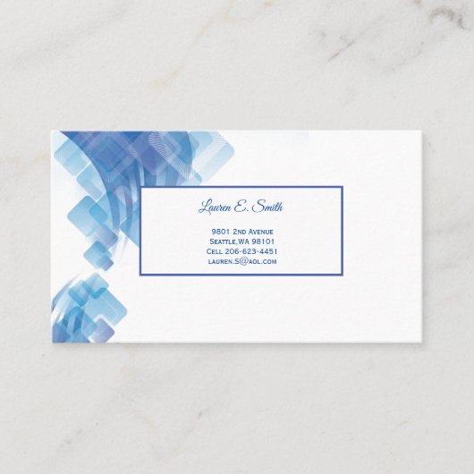 Visitekaartje Contactkaartje (Voorkant)