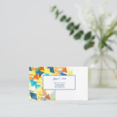 Visitekaartje Contactkaartje (Staand voorkant)