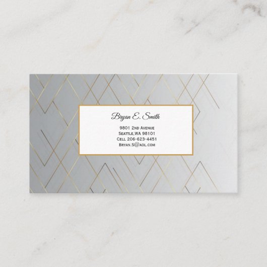 Visitekaartje Contactkaartje (Voorkant)