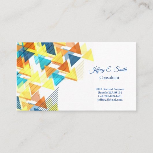 Visitekaartje Contactkaartje (Voorkant)