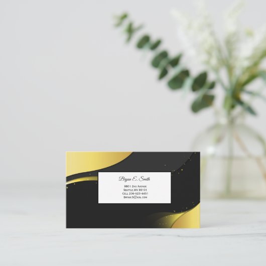 Visitekaartje Contactkaartje (Staand voorkant)