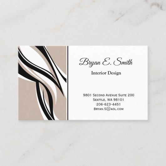 Visitekaartje Contactkaartje (Voorkant)