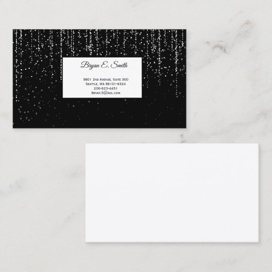 Visitekaartje Contactkaartje (Voorkant / Achterkant)