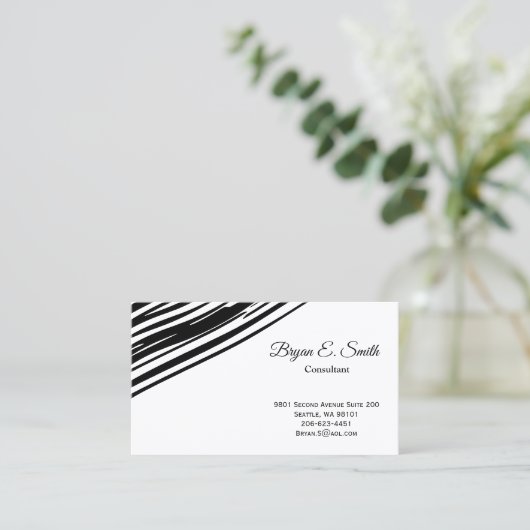 Visitekaartje Contactkaartje (Staand voorkant)