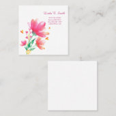 visitekaartje contactkaartje (Voorkant / Achterkant)