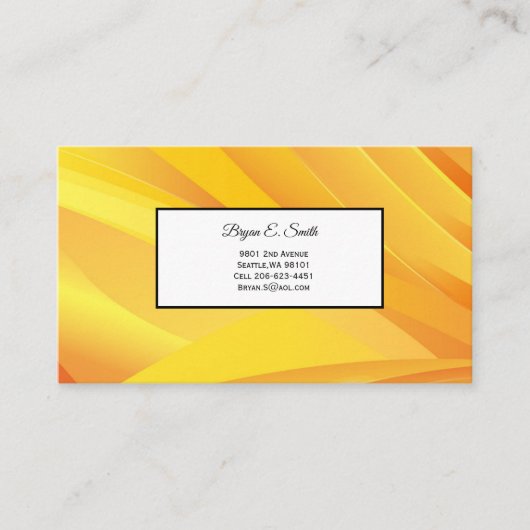 Visitekaartje Contactkaartje (Voorkant)