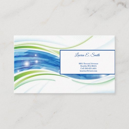 Visitekaartje Contactkaartje (Voorkant)