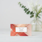 Visitekaartje Contactkaartje (Staand voorkant)