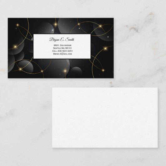 Visitekaartje Contactkaartje (Voorkant / Achterkant)