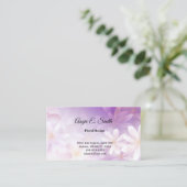 Visitekaartje Contactkaartje (Staand voorkant)