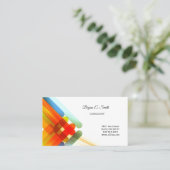 Visitekaartje Contactkaartje (Staand voorkant)