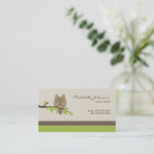 Visitekaartje Contactkaartje (Staand voorkant)