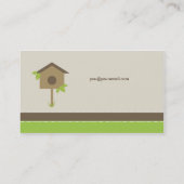 Visitekaartje Contactkaartje (Achterkant)