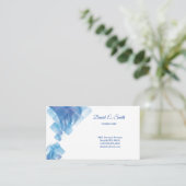 Visitekaartje Contactkaartje (Staand voorkant)