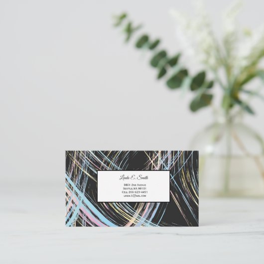 Visitekaartje Contactkaartje (Staand voorkant)