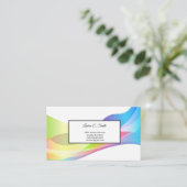 Visitekaartje Contactkaartje (Staand voorkant)