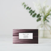 Visitekaartje Contactkaartje (Staand voorkant)