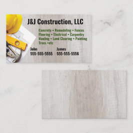 Visitekaartje contractant