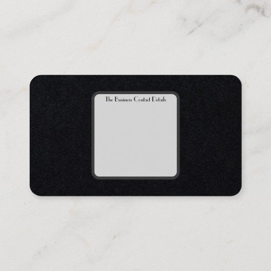 VISITEKAARTJE COOL ECO ART DESIGN (Achterkant)