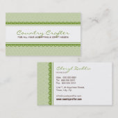 VISITEKAARTJE::  Crafty 3 Visitekaartje (Voorkant / Achterkant)