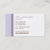 VISITEKAARTJE::  Crafty 4 Visitekaartje (Achterkant)