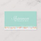 Visitekaartje Creative Polka-punten (Voorkant)