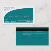 Visitekaartje creditcard (Voorkant / Achterkant)