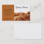 Visitekaartje croissants (Voorkant / Achterkant)