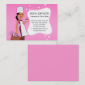 Visitekaartje Cupcake Cokke Decor Baker (Voorkant / Achterkant)