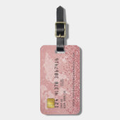 Visitekaartje Custom Bagagelabel (Voorkant verticaal)