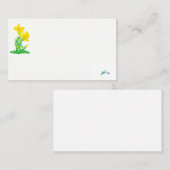 Visitekaartje/Daffodils Visitekaartje (Voorkant / Achterkant)