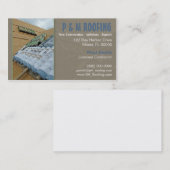 Visitekaartje dakcontractant (Voorkant / Achterkant)