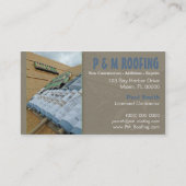 Visitekaartje dakcontractant (Voorkant)