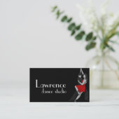 Visitekaartje Dance Instructor Studio Lessons (Staand voorkant)