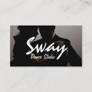 Visitekaartje Dans Instructor Studio Lessons