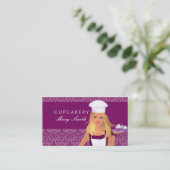 Visitekaartje Decorator Party Organizer maken (Staand voorkant)