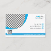 Visitekaartje Design Sjabloon (Voorkant)