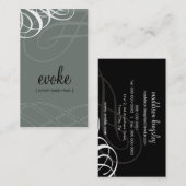 VISITEKAARTJE: Designer Vogue 2 Visitekaartje (Voorkant / Achterkant)