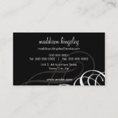 VISITEKAARTJE: Designer Vogue 2 Visitekaartje (Achterkant)