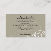 VISITEKAARTJE:: designer vogue L15 Visitekaartje (Achterkant)