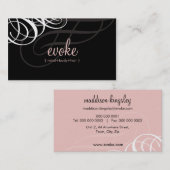 VISITEKAARTJE:: designer vogue L16 Visitekaartje (Voorkant / Achterkant)