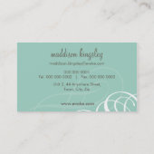 VISITEKAARTJE:: designer vogue L4 Visitekaartje (Achterkant)