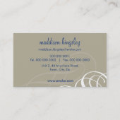 VISITEKAARTJE:: designer vogue L6 Visitekaartje (Achterkant)