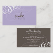 VISITEKAARTJE:: designer vogue P1 Visitekaartje (Voorkant / Achterkant)